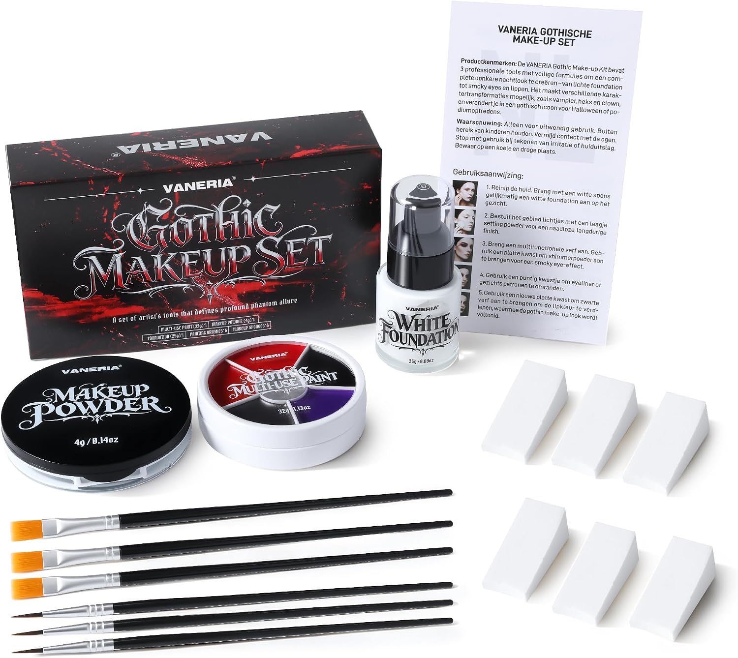 Certified Gothic Makeup Kit Sfx White — WeirdThingsToBuy weird find