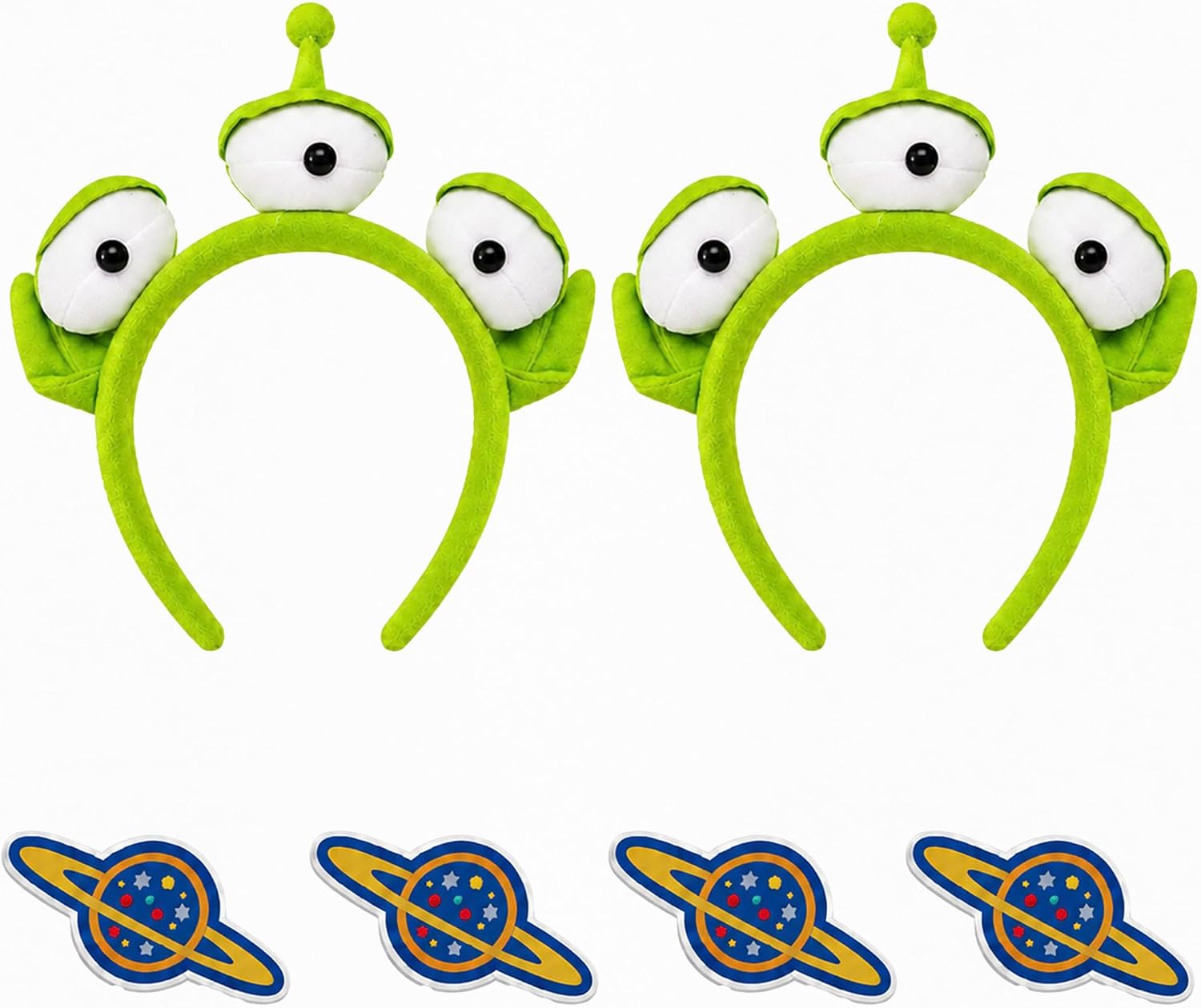 Certified Green Alien Headband 2 Pack — WeirdThingsToBuy weird find