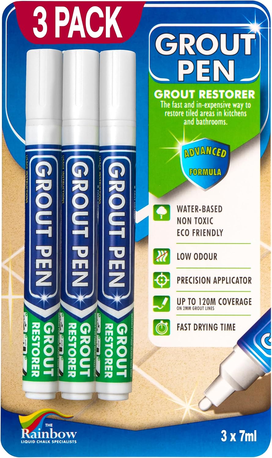 Certified Grout Pen White Tile Grout — WeirdThingsToBuy weird find