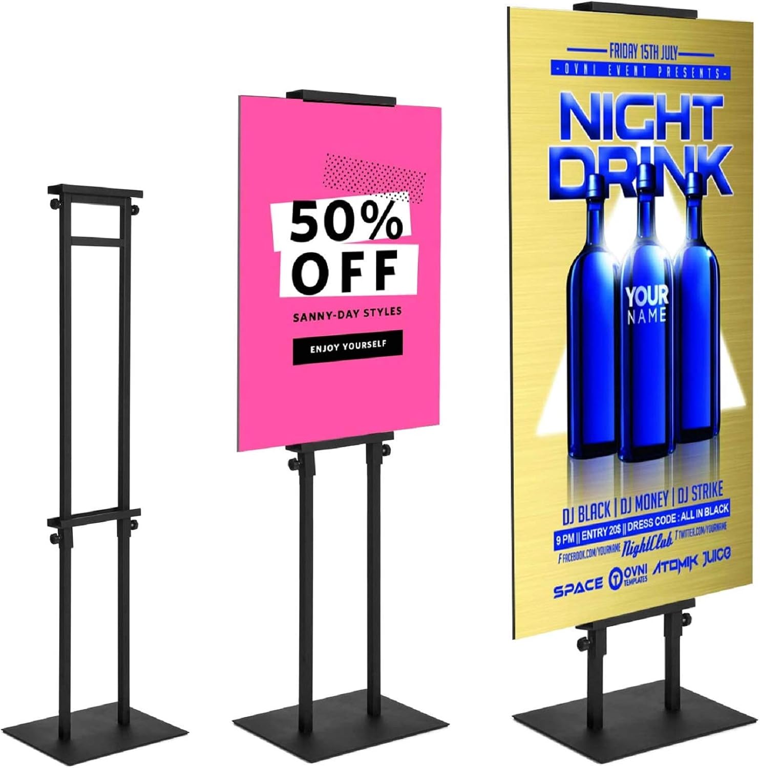 Certified Guohong Poster Stand Display Adjustable — WeirdThingsToBuy weird find