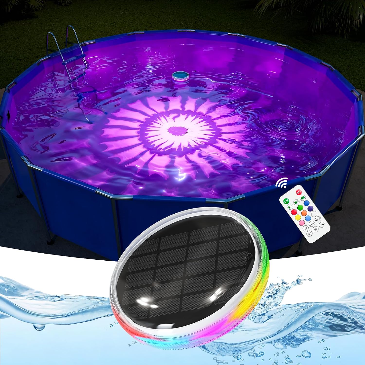 Certified Gvshine 1 Pack Rgb Solar — WeirdThingsToBuy weird find