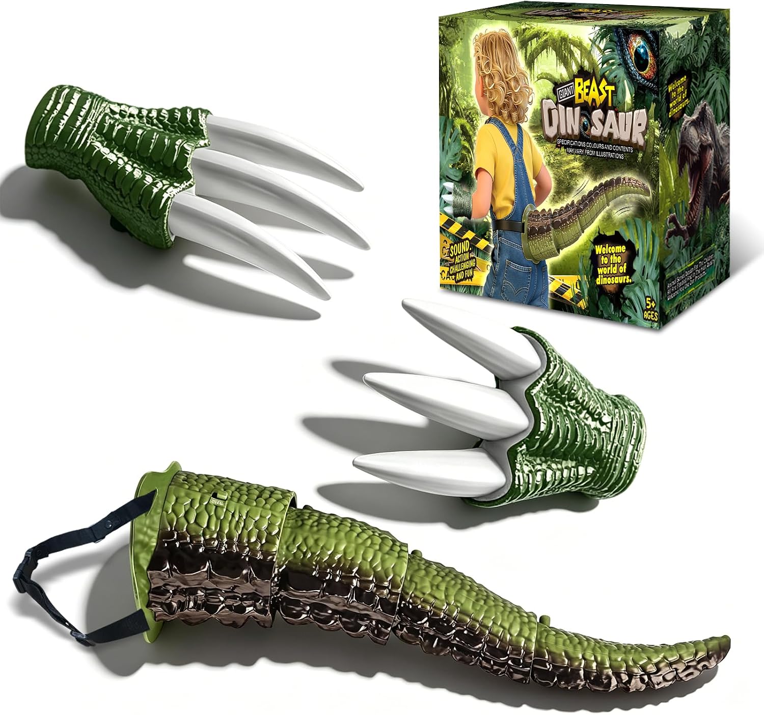 Certified Halloween Dinosaur Cosplay Costume 2pcs — WeirdThingsToBuy weird find