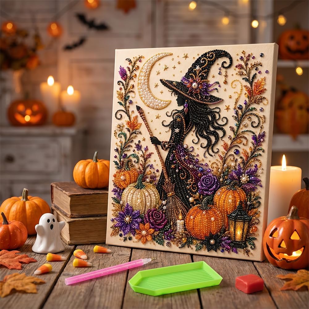 Certified Halloween Ghost Pearl Art Kit — WeirdThingsToBuy weird find