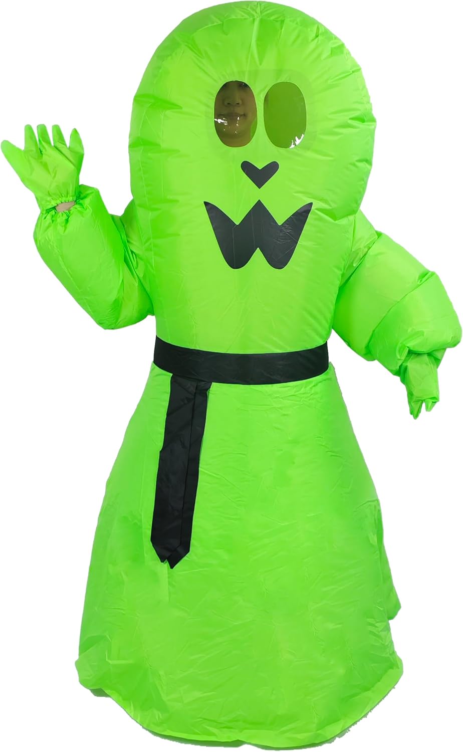 Certified Halloween Green Inflatable Ghost Costume — WeirdThingsToBuy weird find