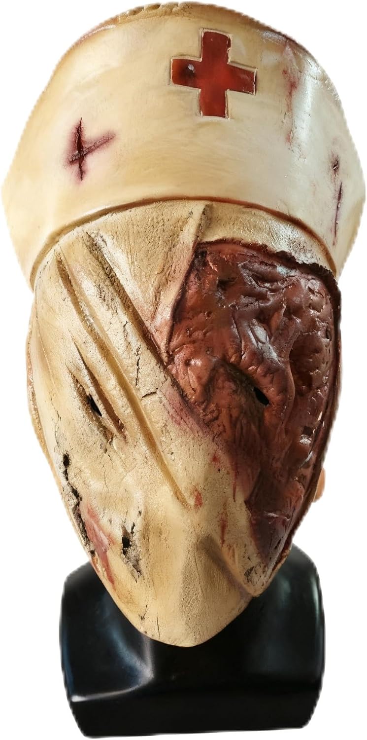 Certified Halloween Horror Nurse Latex Half — WeirdThingsToBuy weird find