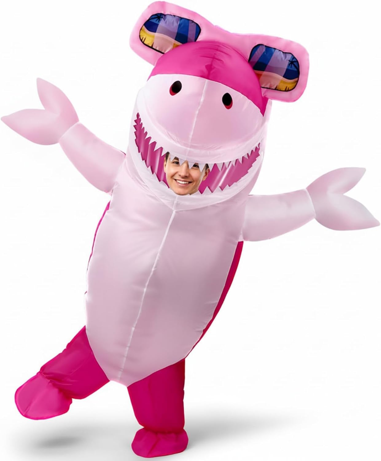 Certified Halloween Inflatable Shark Costumes Adult — WeirdThingsToBuy weird find
