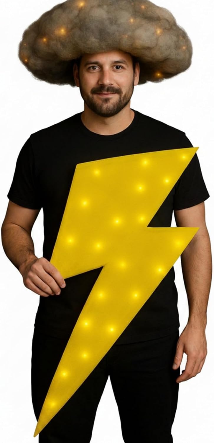 Certified Halloween Lightning Flash Costume 24 — WeirdThingsToBuy weird find