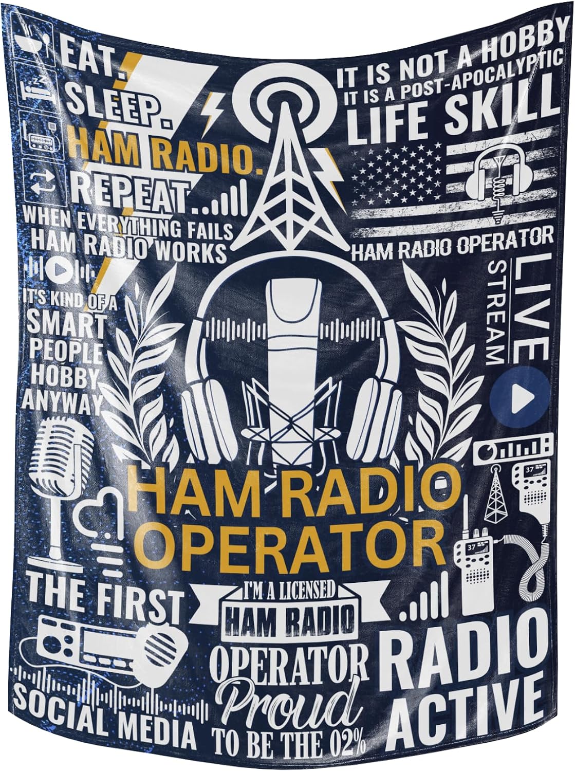Certified Ham Radio Gifts Men Flannel — WeirdThingsToBuy weird find