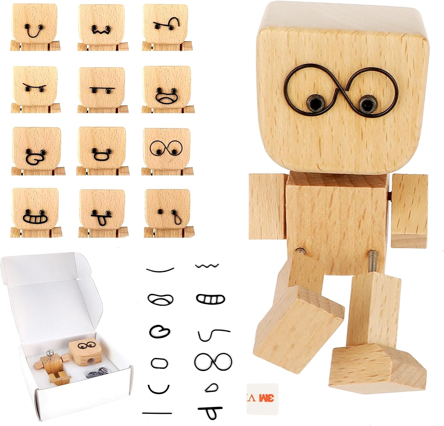 Certified Handmade Shaking Feet Wooden Doll — WeirdThingsToBuy weird find