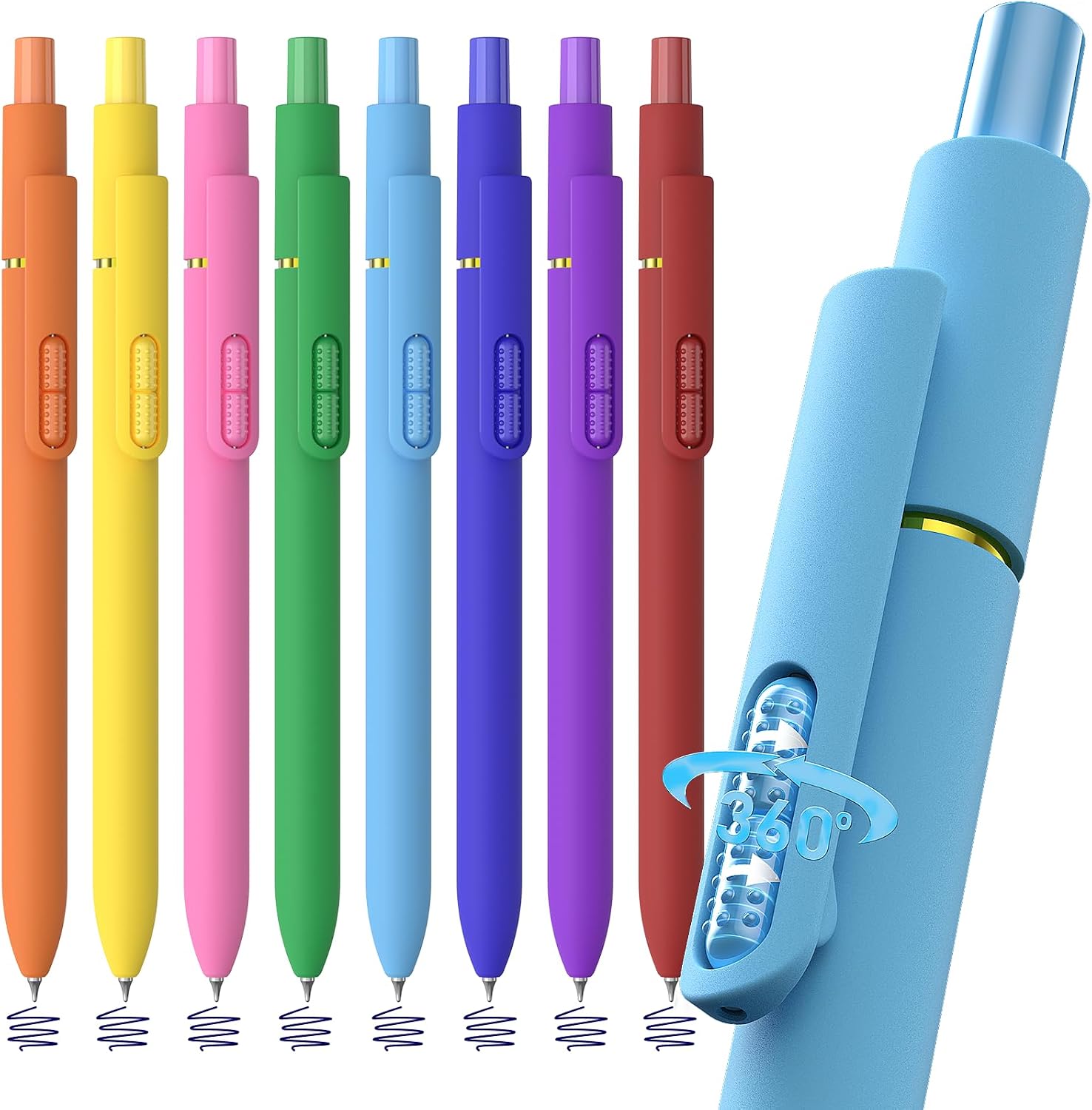 Certified Hiacry 8 Gel Pens — WeirdThingsToBuy weird find