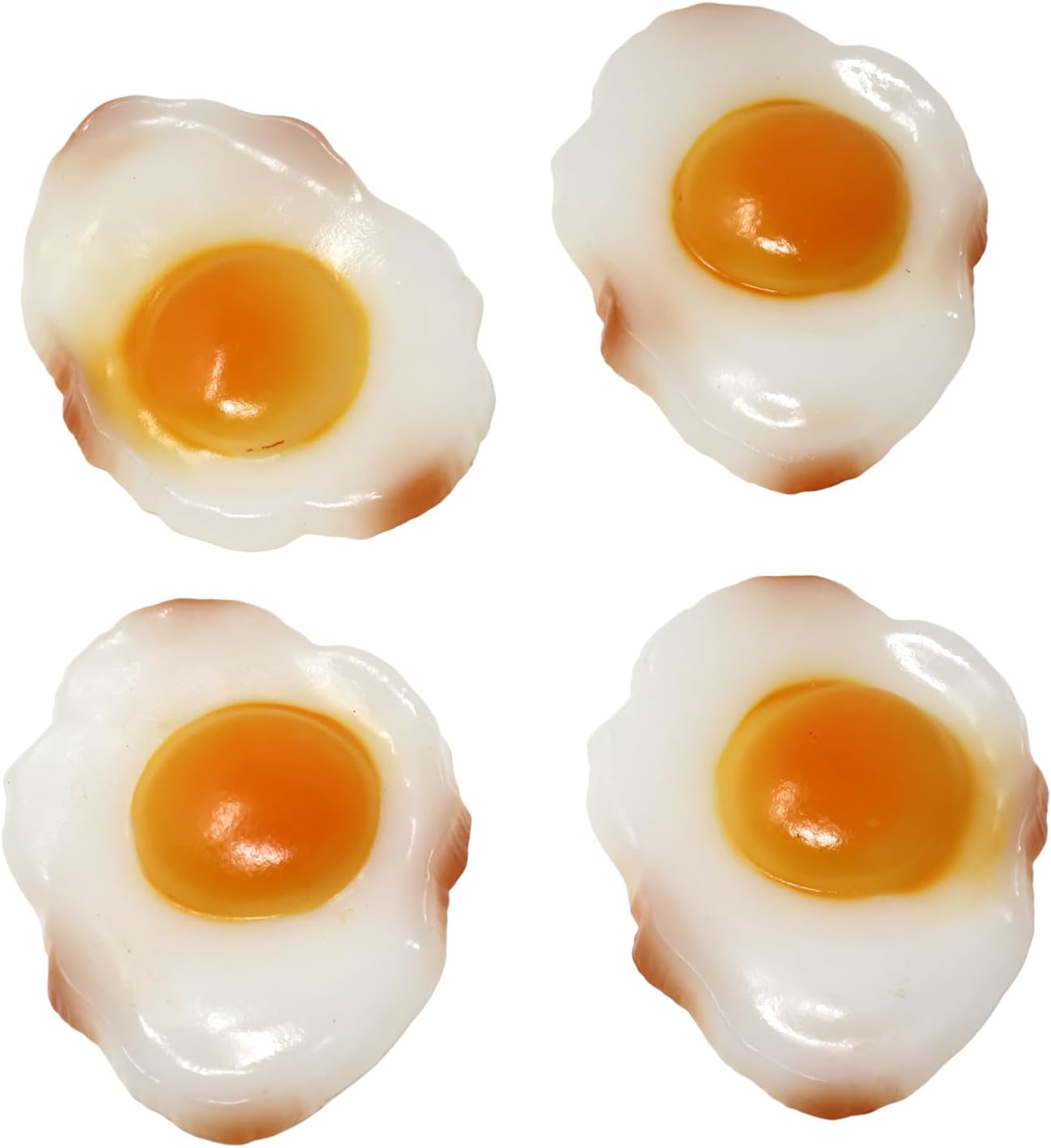 Certified Honbay 4pcs Lifelike Artificial Fried — WeirdThingsToBuy weird find