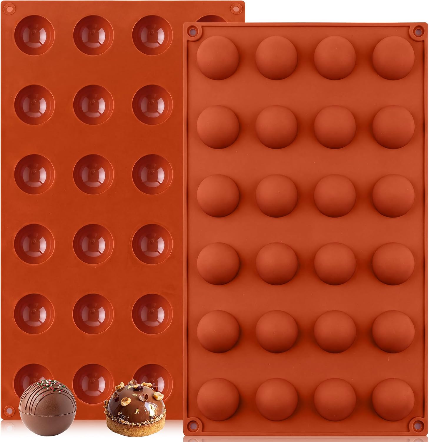 Certified Hoomil Silicone Chocolate Molds 24 — WeirdThingsToBuy weird find