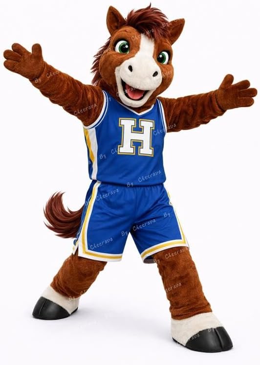 Certified Horse Mascot Costume Adults — WeirdThingsToBuy weird find
