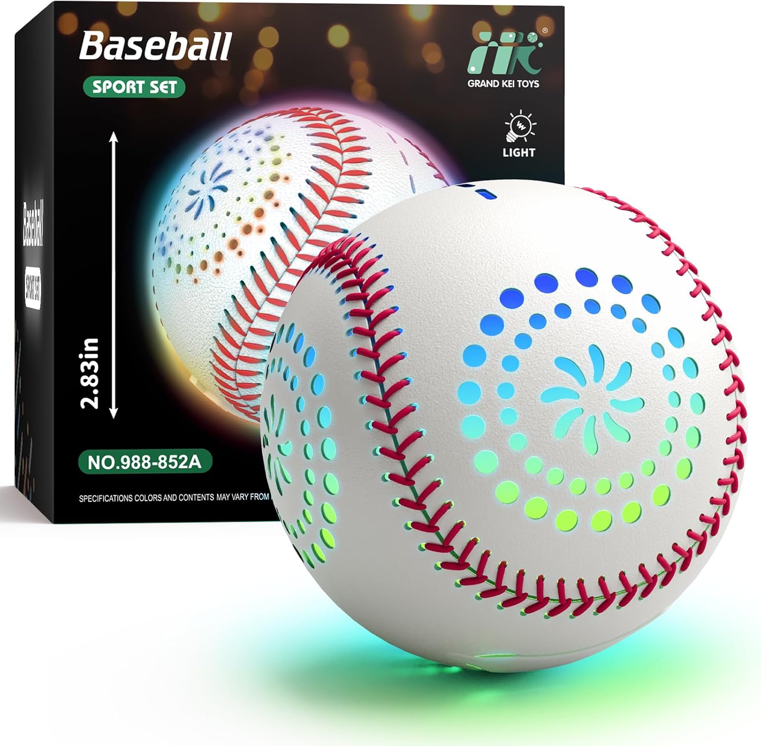 Certified Hyes Light up Baseball Gift — WeirdThingsToBuy weird find