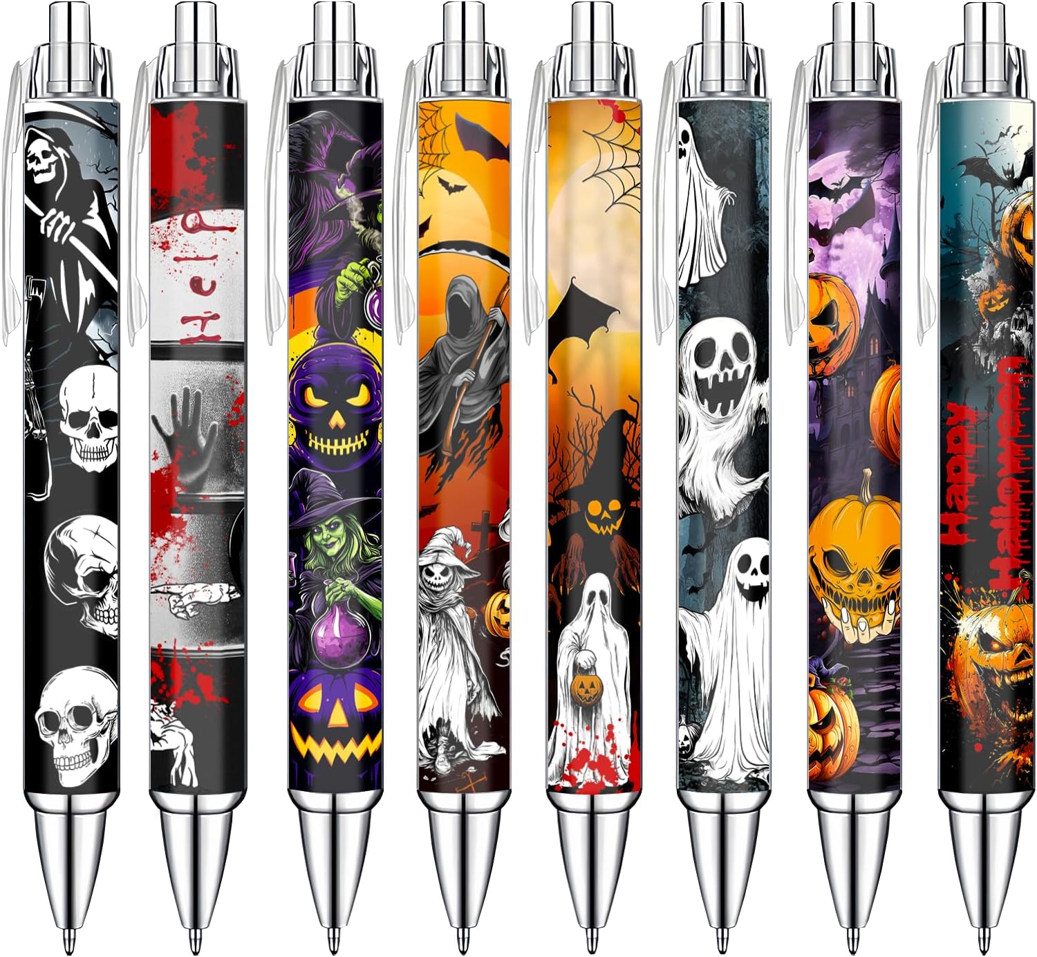 Certified Idealmuzik Halloween Pens Set — WeirdThingsToBuy weird find
