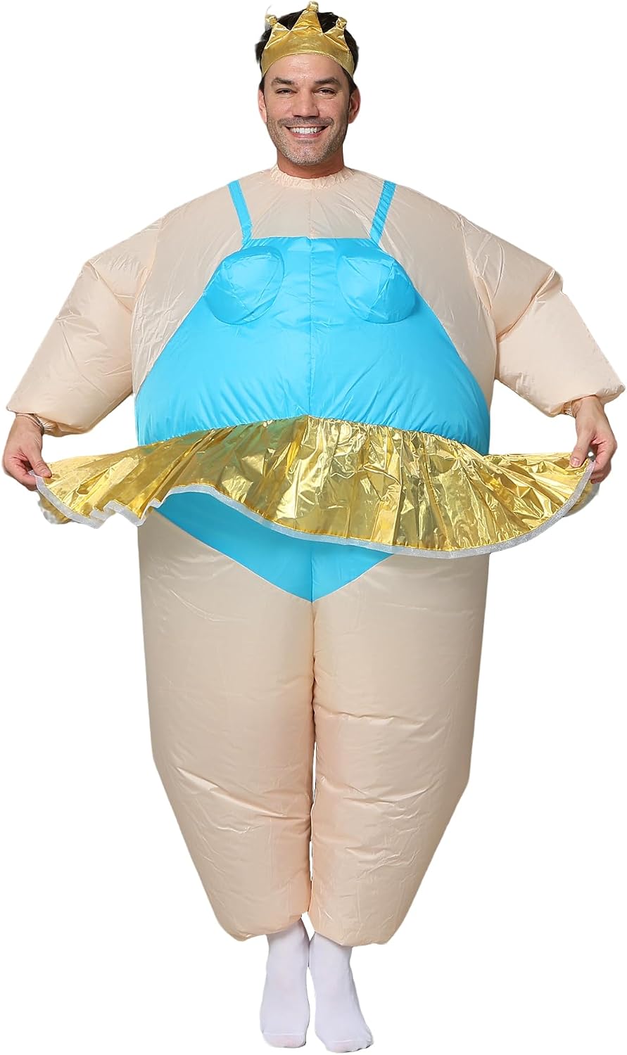 Certified Inflatable Ballerina Costume Adult Blow — WeirdThingsToBuy weird find