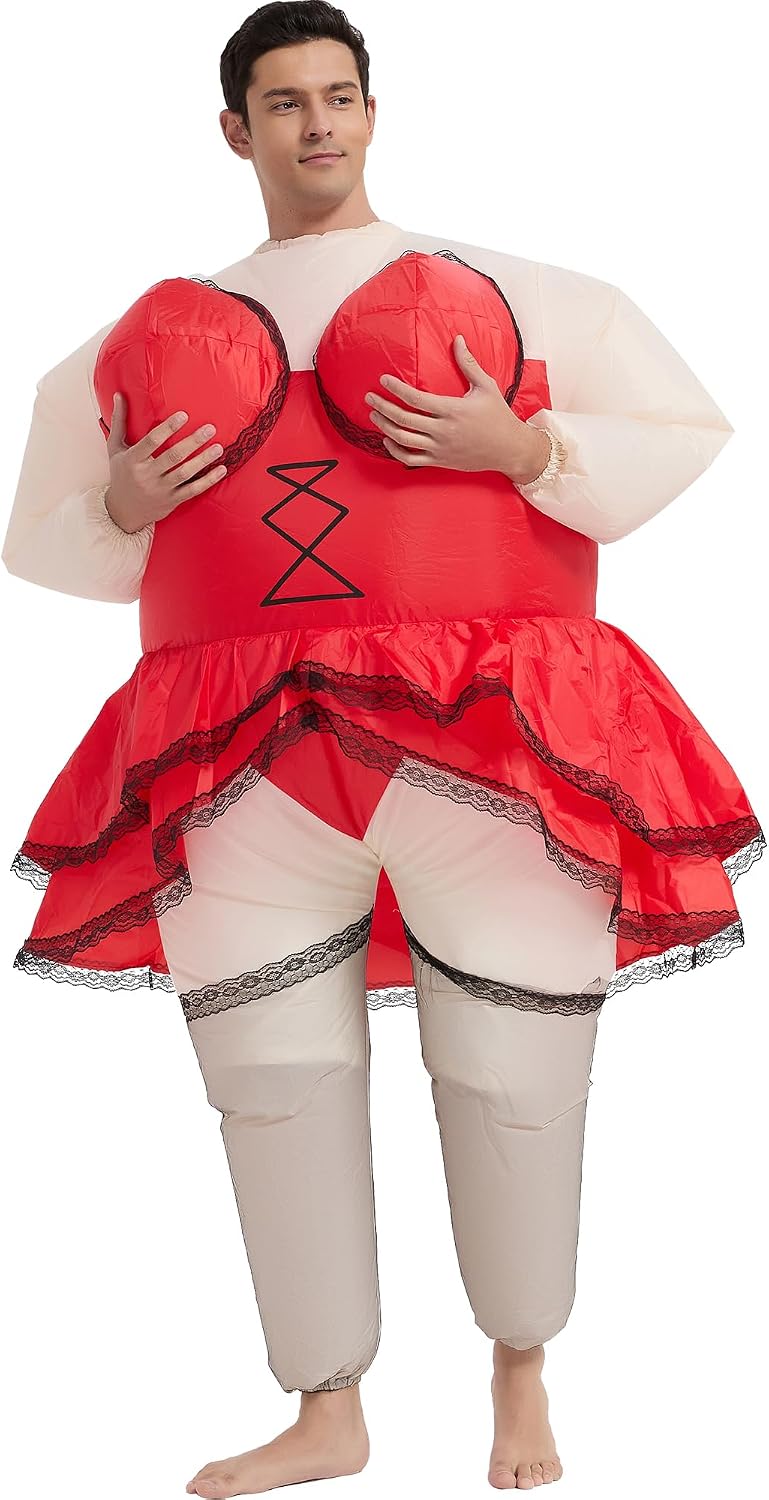 Certified Inflatable Ballet Costume Adult Blow — WeirdThingsToBuy weird find