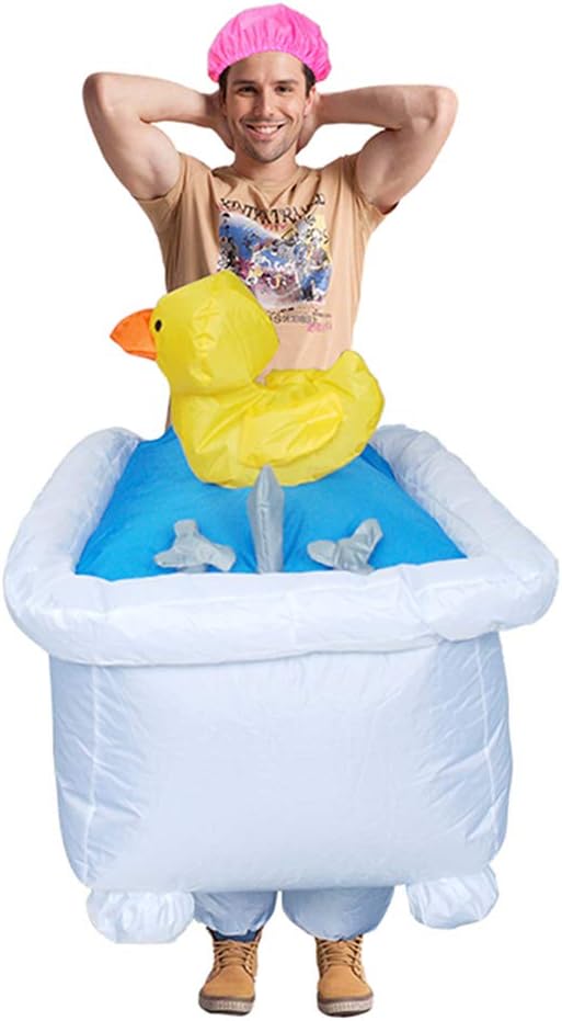 Certified Inflatable Bathtub Blow up Halloween — WeirdThingsToBuy weird find