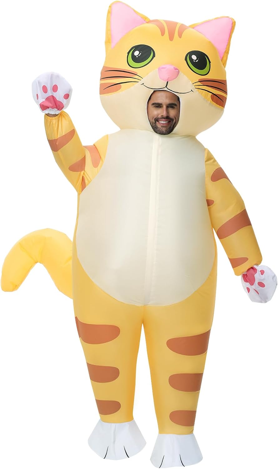 Certified Inflatable Cat Costume Adult Inflatable — WeirdThingsToBuy weird find