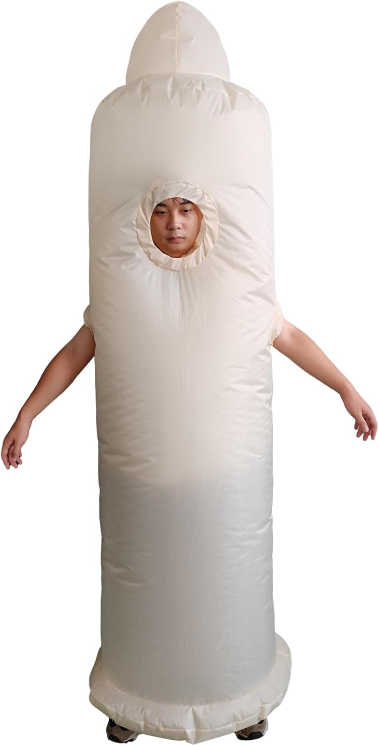 Certified Inflatable Condom Costume Adult Fancy — WeirdThingsToBuy weird find