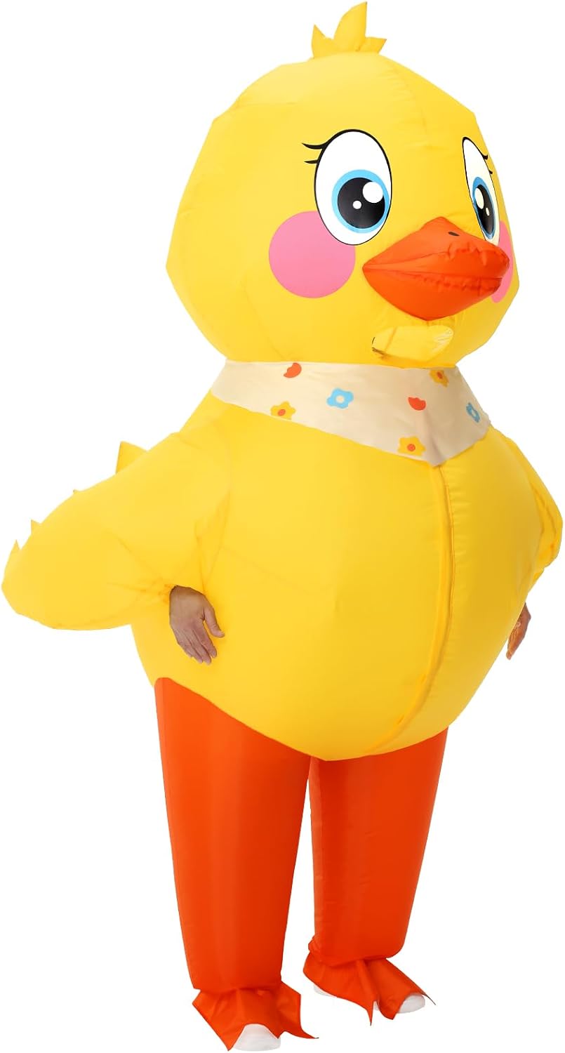 Certified Inflatable Duck Costume Halloween Blow — WeirdThingsToBuy weird find