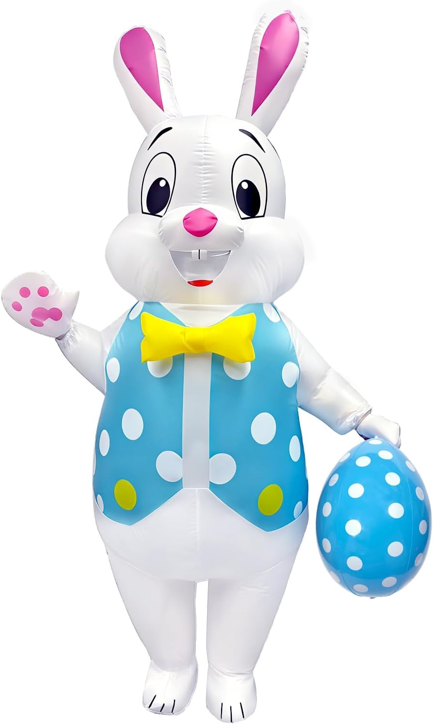 Certified Inflatable Easter Bunny Costume Adult — WeirdThingsToBuy weird find