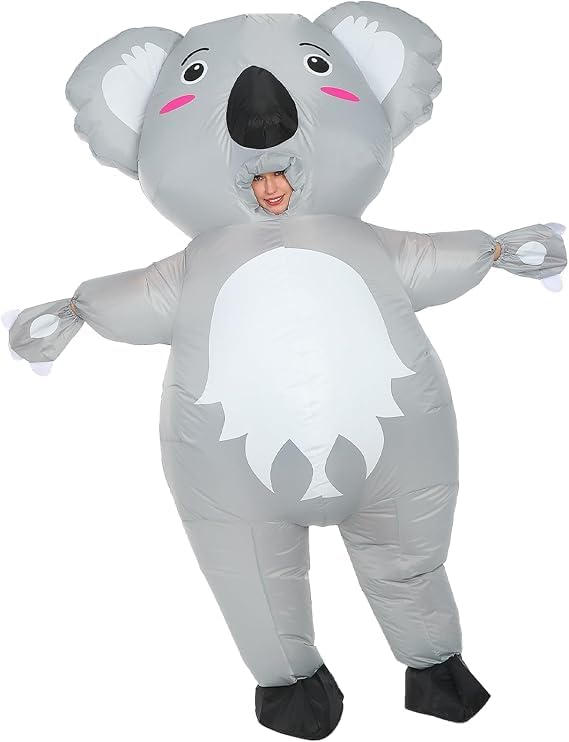 Certified Inflatable Koala Costume Adults Full — WeirdThingsToBuy weird find