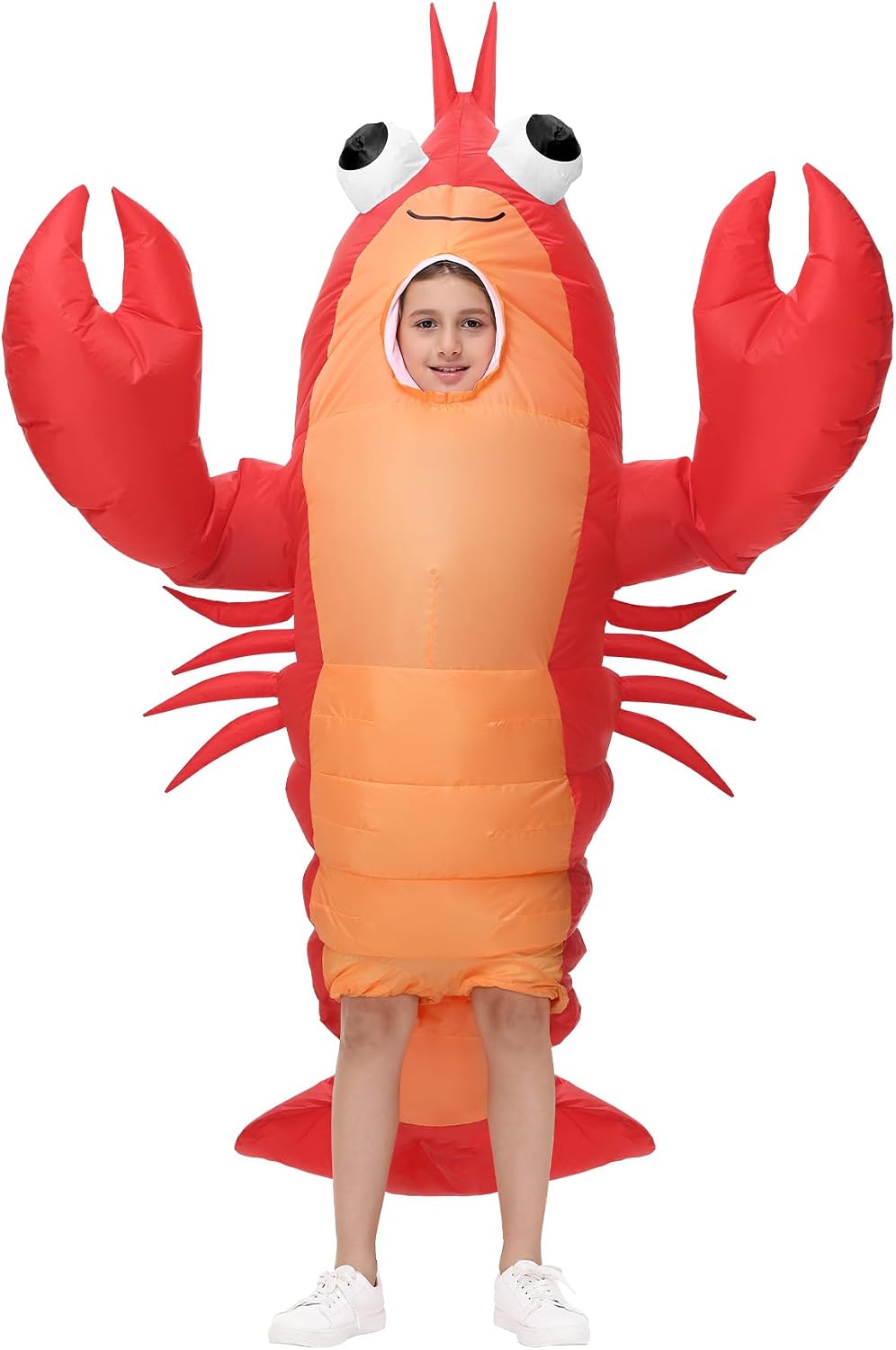 Certified Inflatable Lobster Costume Kids Funny — WeirdThingsToBuy weird find