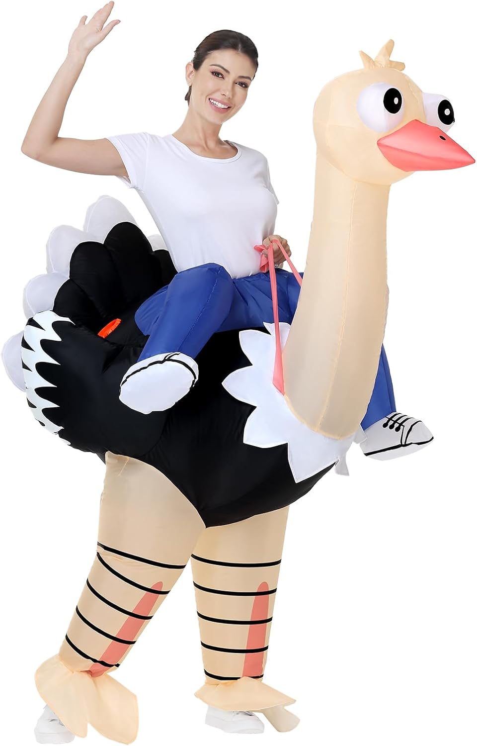 Certified Inflatable Ostrich Costume Adult Funny — WeirdThingsToBuy weird find