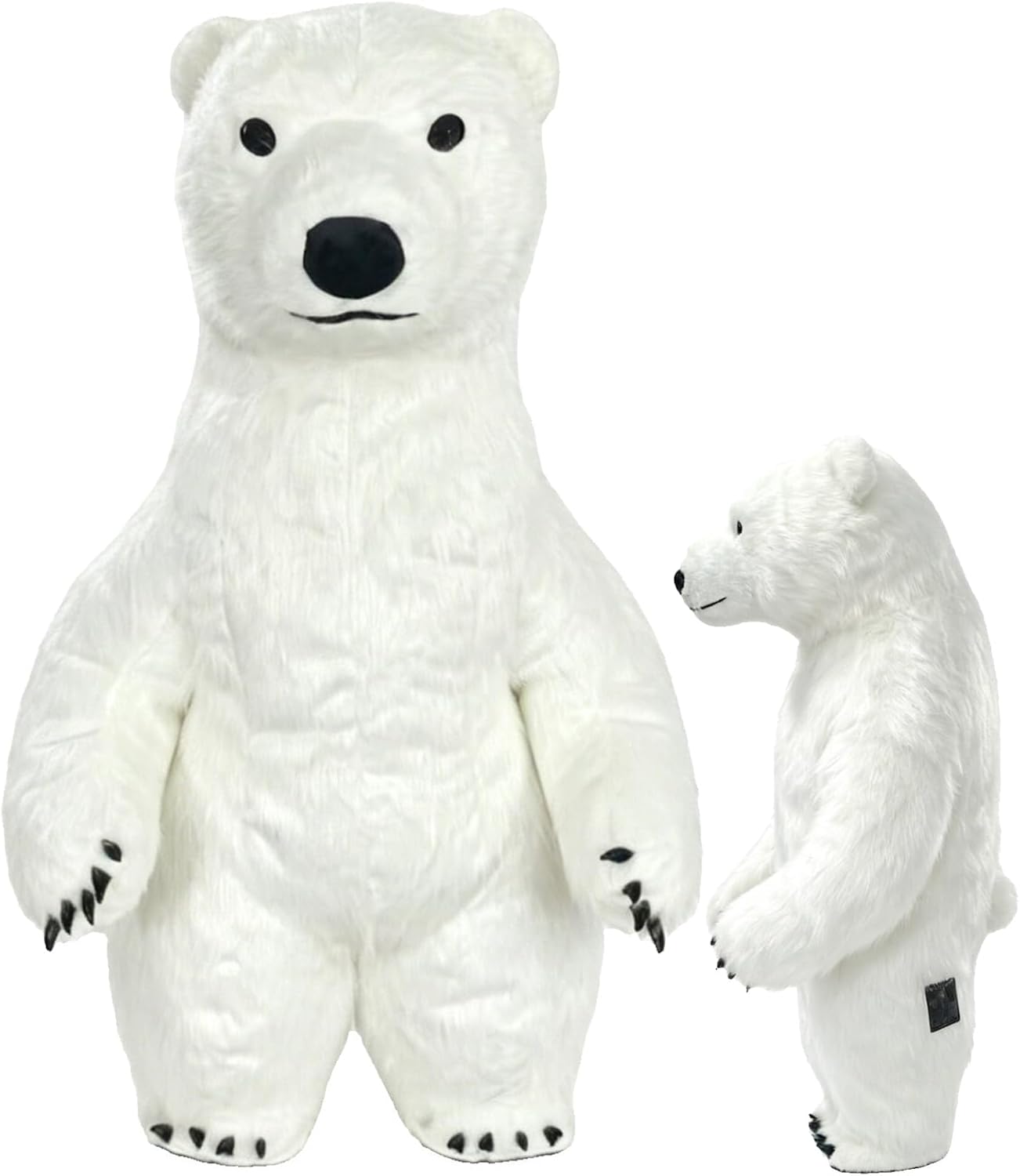 Certified Inflatable Polar Bear Costume Mascot — WeirdThingsToBuy weird find