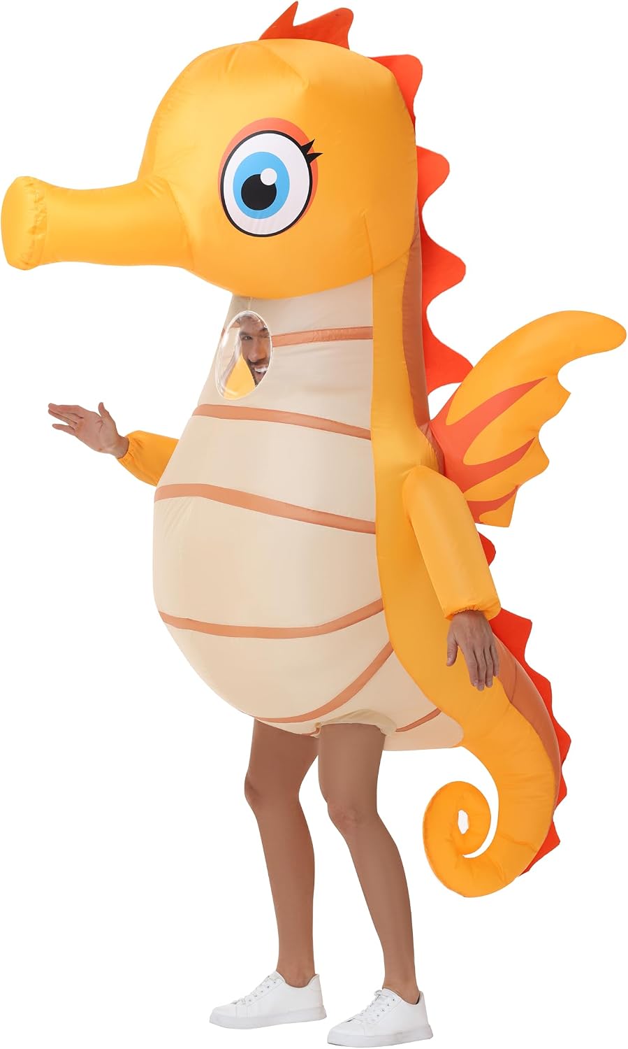 Certified Inflatable Seahorse Costume Adult Funny — WeirdThingsToBuy weird find