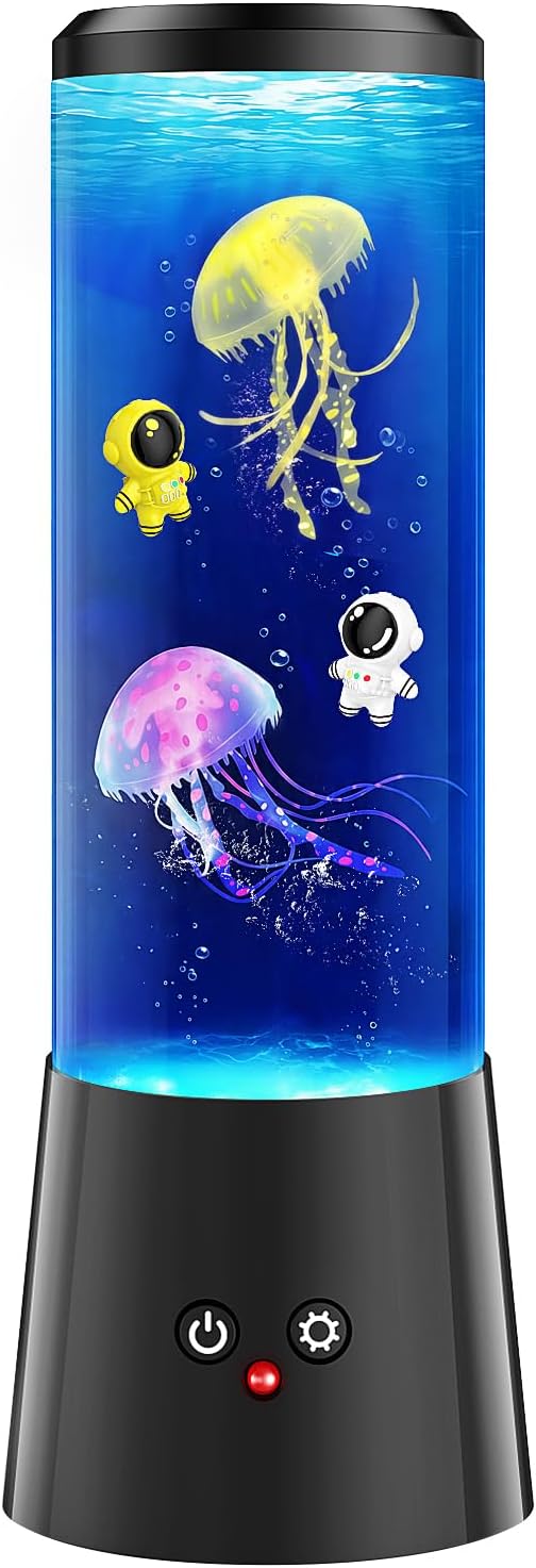 Certified Jellyfish Lamp 16 Color Mood — WeirdThingsToBuy weird find