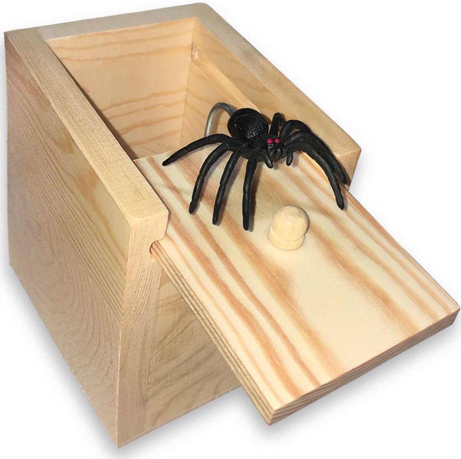 Certified Jishi Large Spider Prank Box — WeirdThingsToBuy weird find