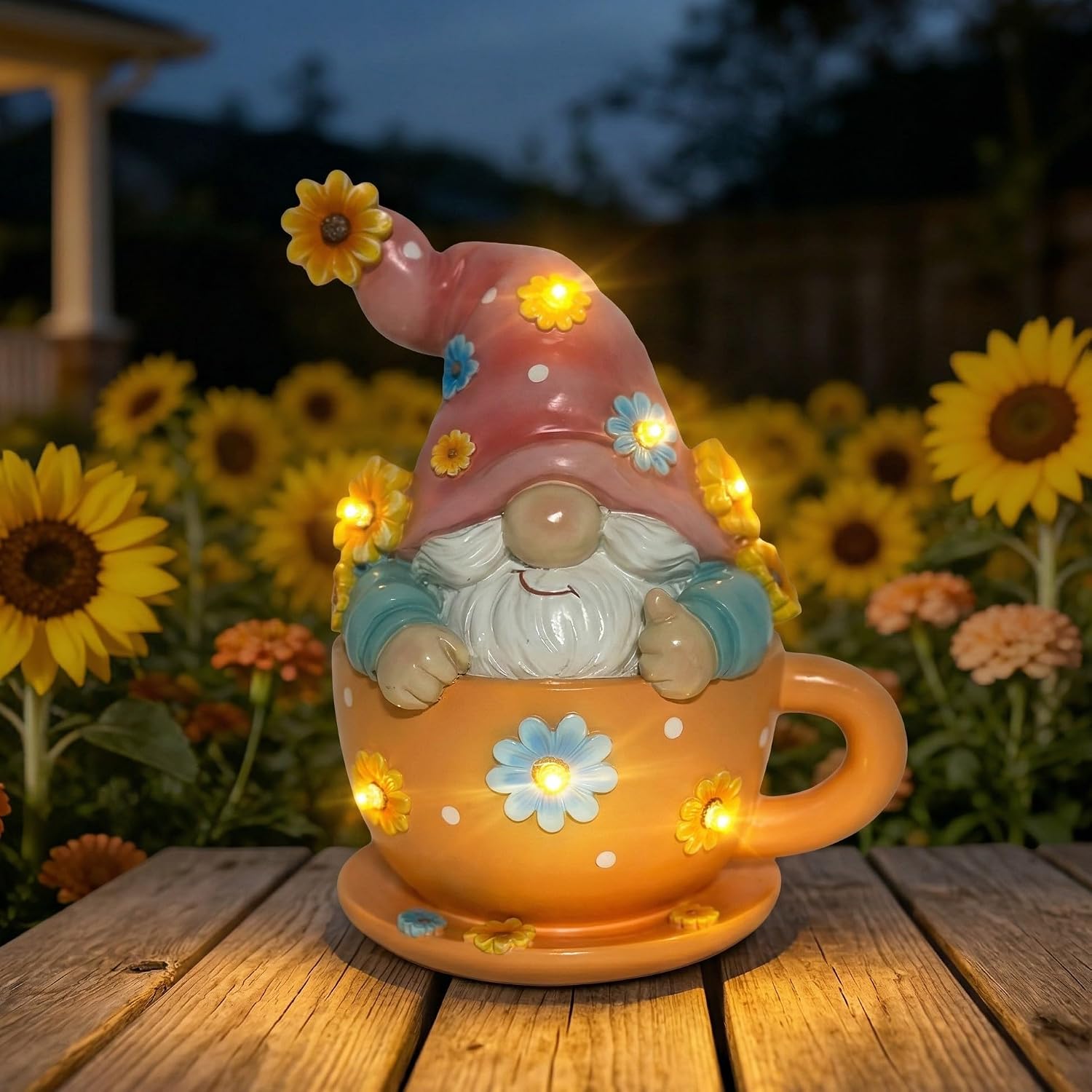 Certified Joint Honglin Outdoor Garden Gnome — WeirdThingsToBuy weird find