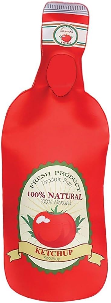 Certified Ketchup Bottle Costume Ketchup Costume — WeirdThingsToBuy weird find