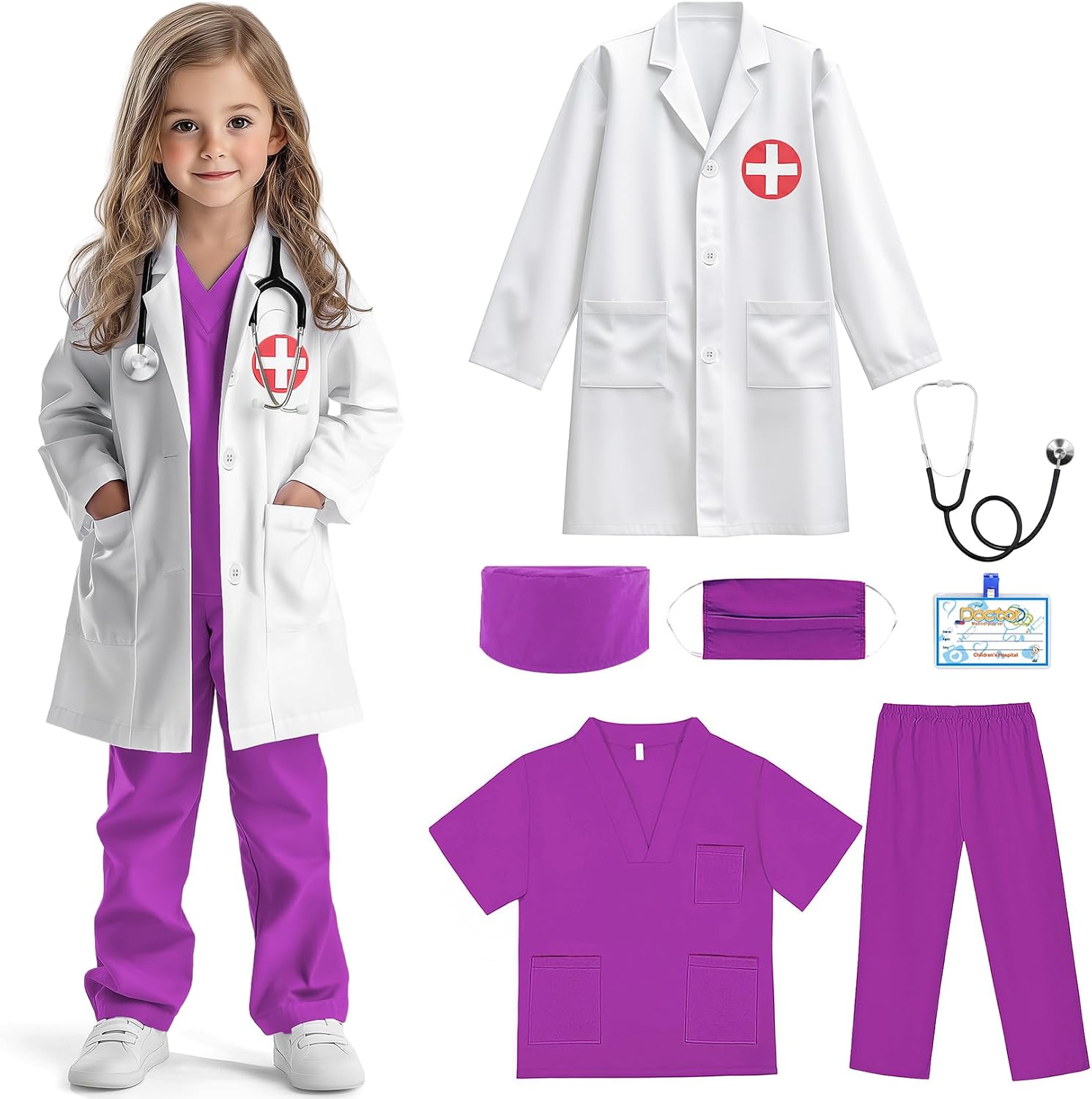 Certified Kids Doctor Costume Set Lab — WeirdThingsToBuy weird find