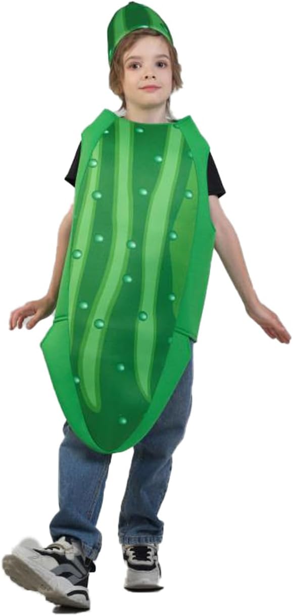 Certified Kids Pickle Costume Cosplay Green — WeirdThingsToBuy weird find
