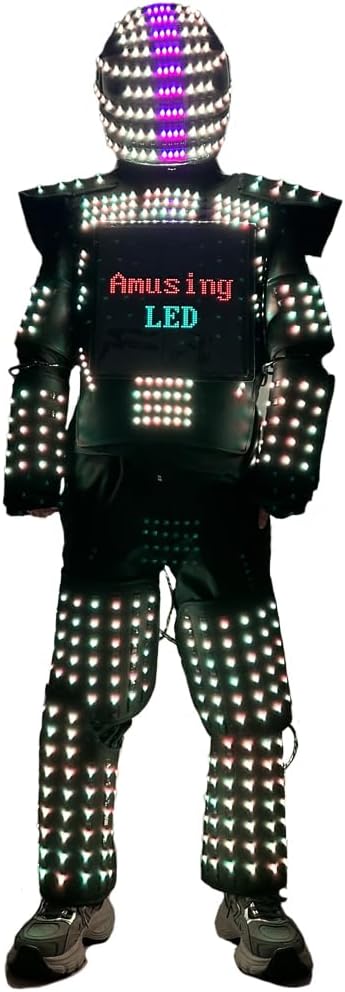 Certified Led Robot Costume Luminous Colorful — WeirdThingsToBuy weird find