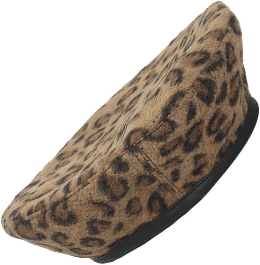 Certified Leopard Felt Beret Hat Artists — WeirdThingsToBuy weird find