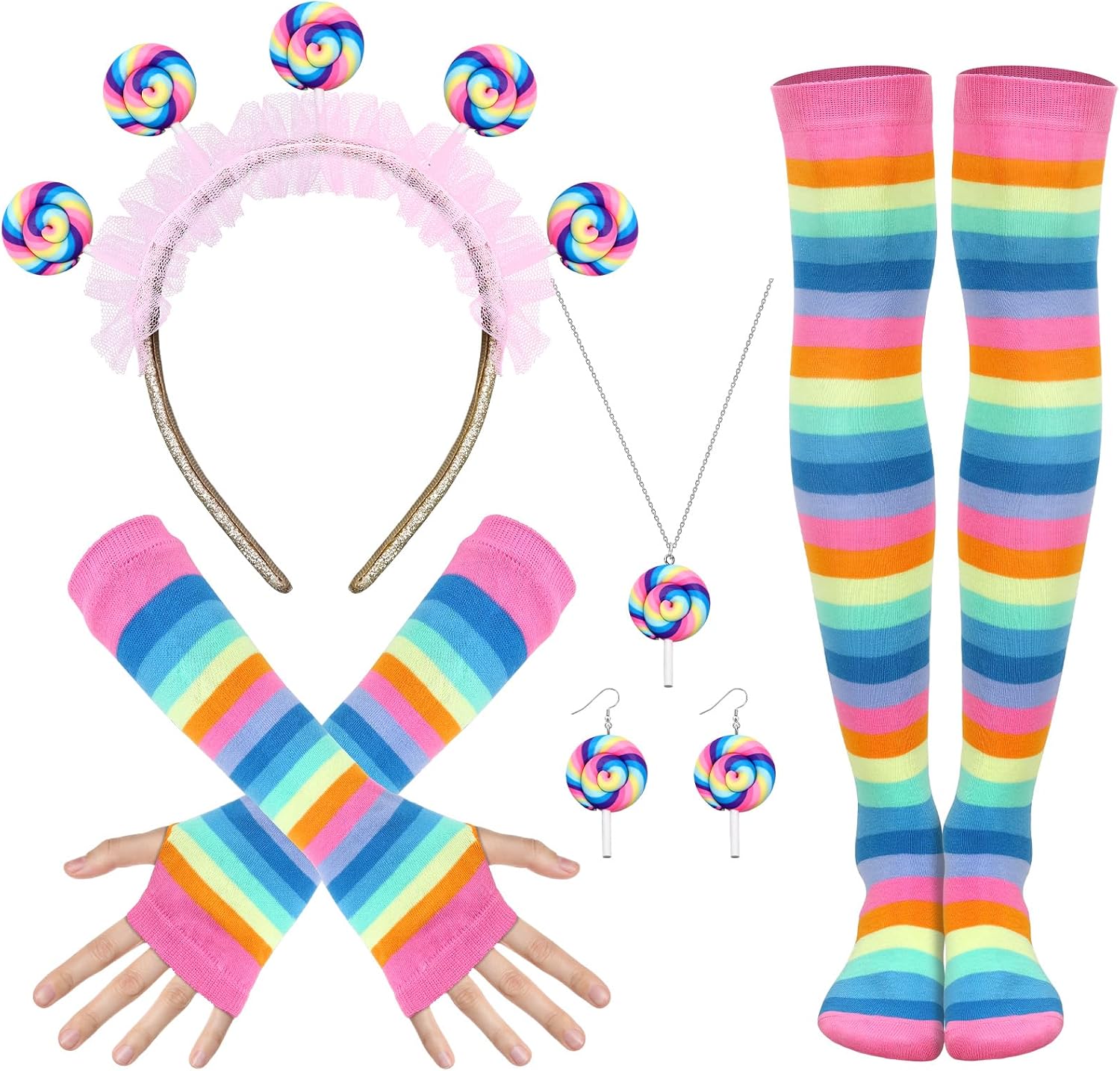 Certified Lollipop Costume Women Set Hairband — WeirdThingsToBuy weird find