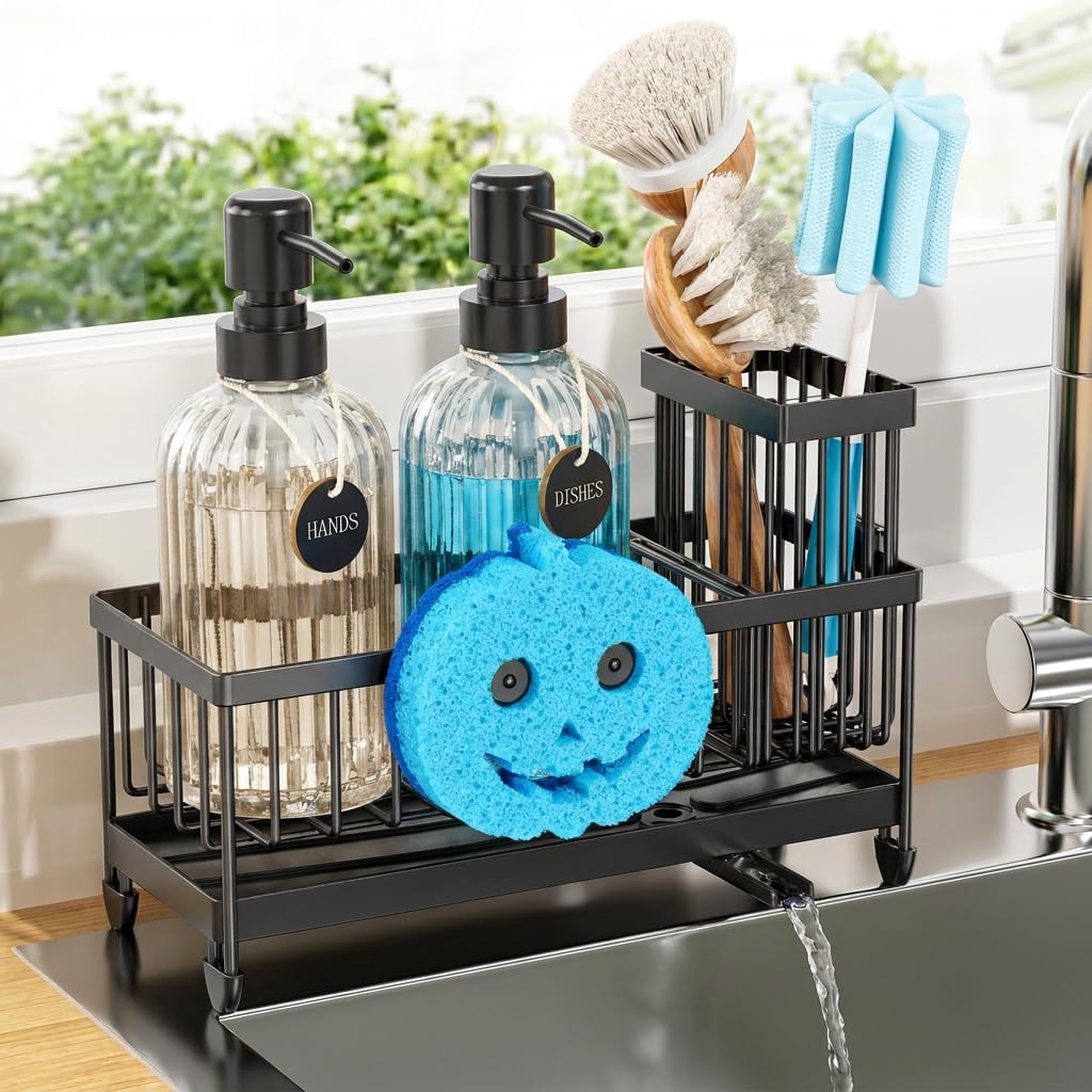 Certified Masadi Kitchen Soap Dispenser Set — WeirdThingsToBuy weird find
