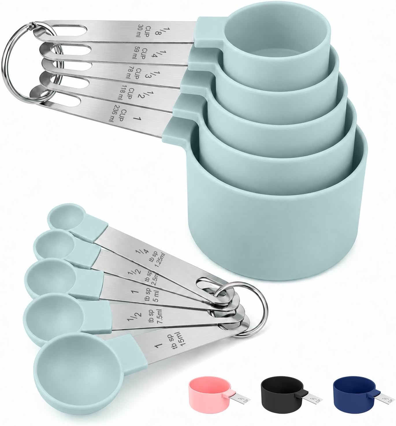 Certified Measuring Cups & Spoons Set — WeirdThingsToBuy weird find
