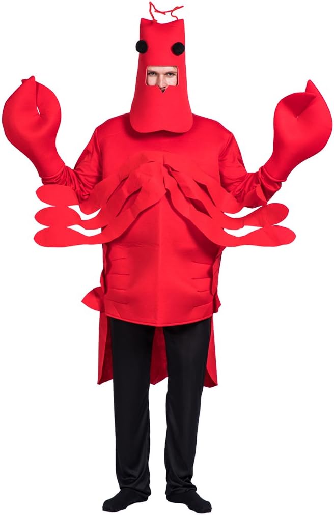 Certified Men's Halloween Lobster Costume Red — WeirdThingsToBuy weird find