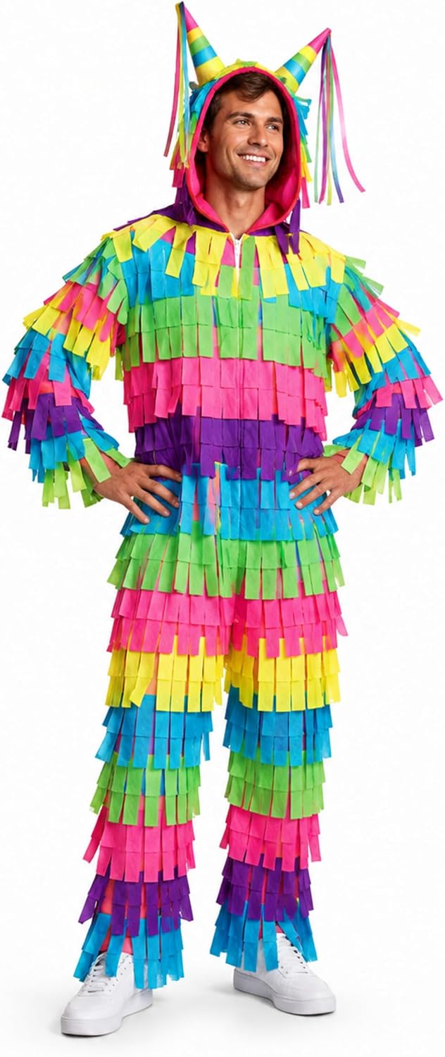 Certified Men's Pinata Jumpsuit Halloween Costume — WeirdThingsToBuy weird find