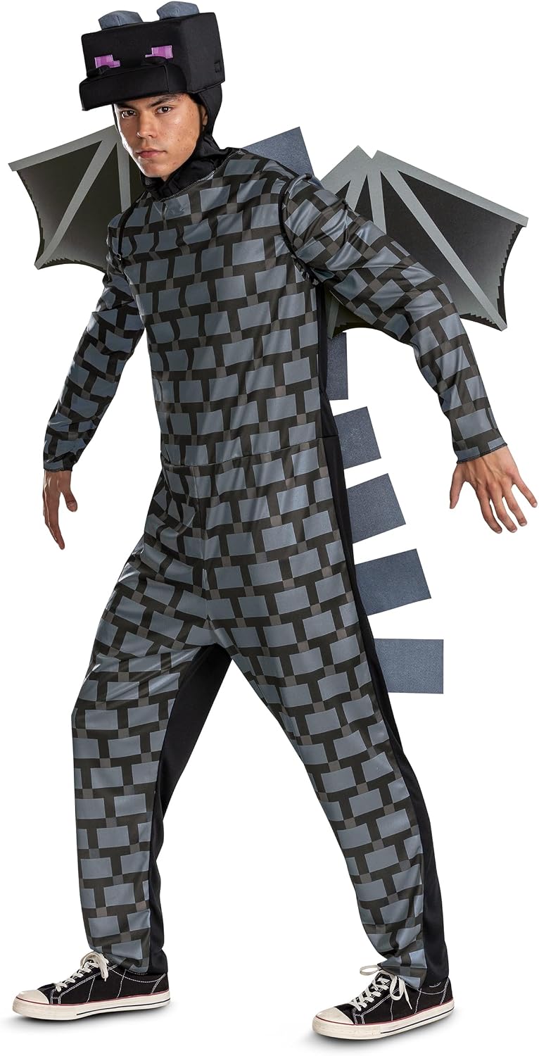 Certified Minecraft Ender Dragon Adult Costume — WeirdThingsToBuy weird find