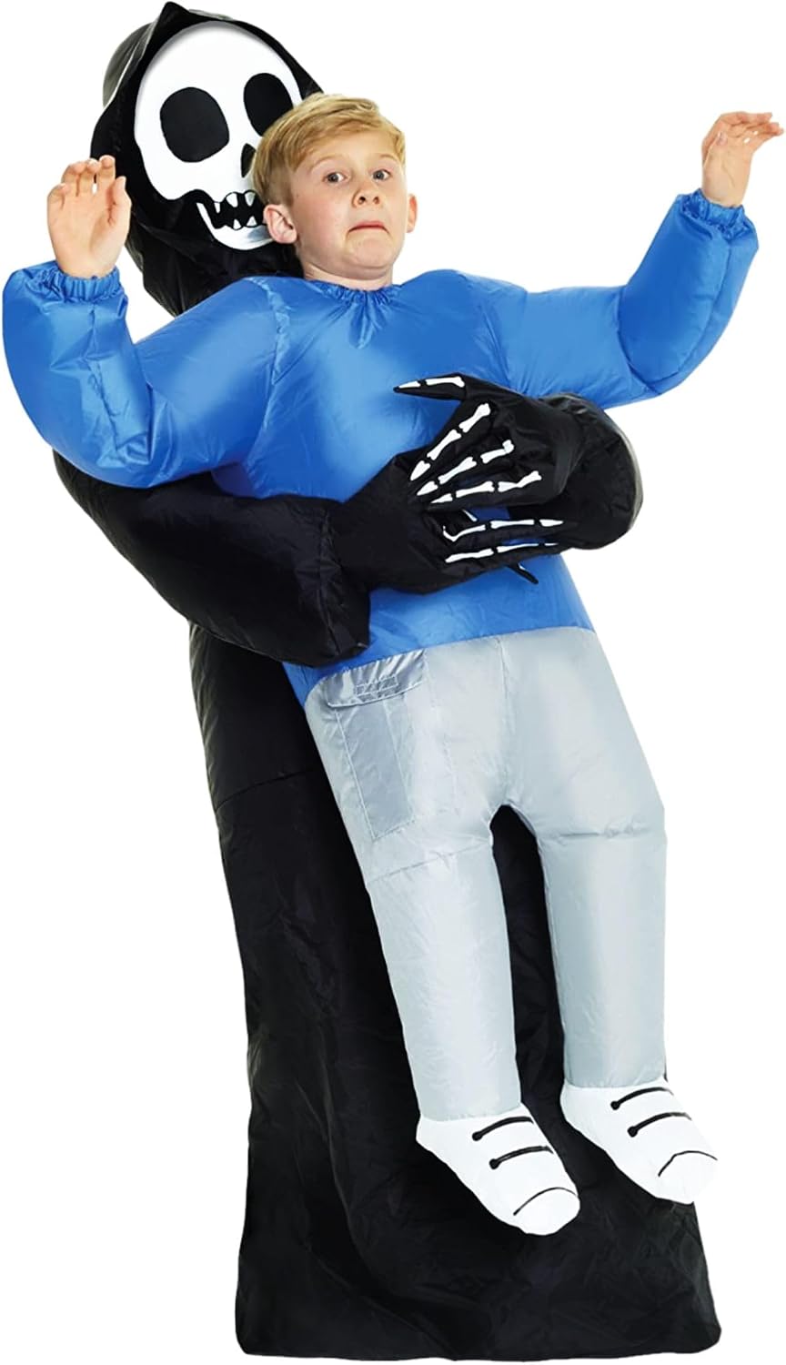 Certified Morph Inflatable Grim Reaper Costume — WeirdThingsToBuy weird find