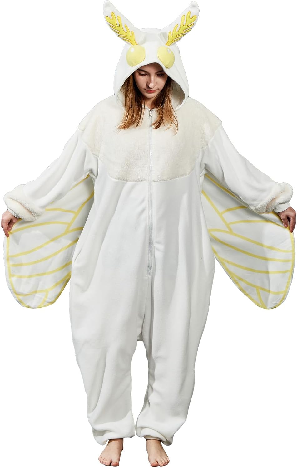 Certified Mothman Onesie Pajamas Adult Silk — WeirdThingsToBuy weird find