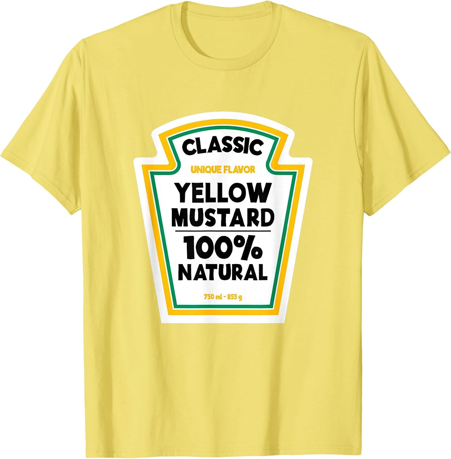 Certified Mustard Easy Costume Funny Halloween — WeirdThingsToBuy weird find
