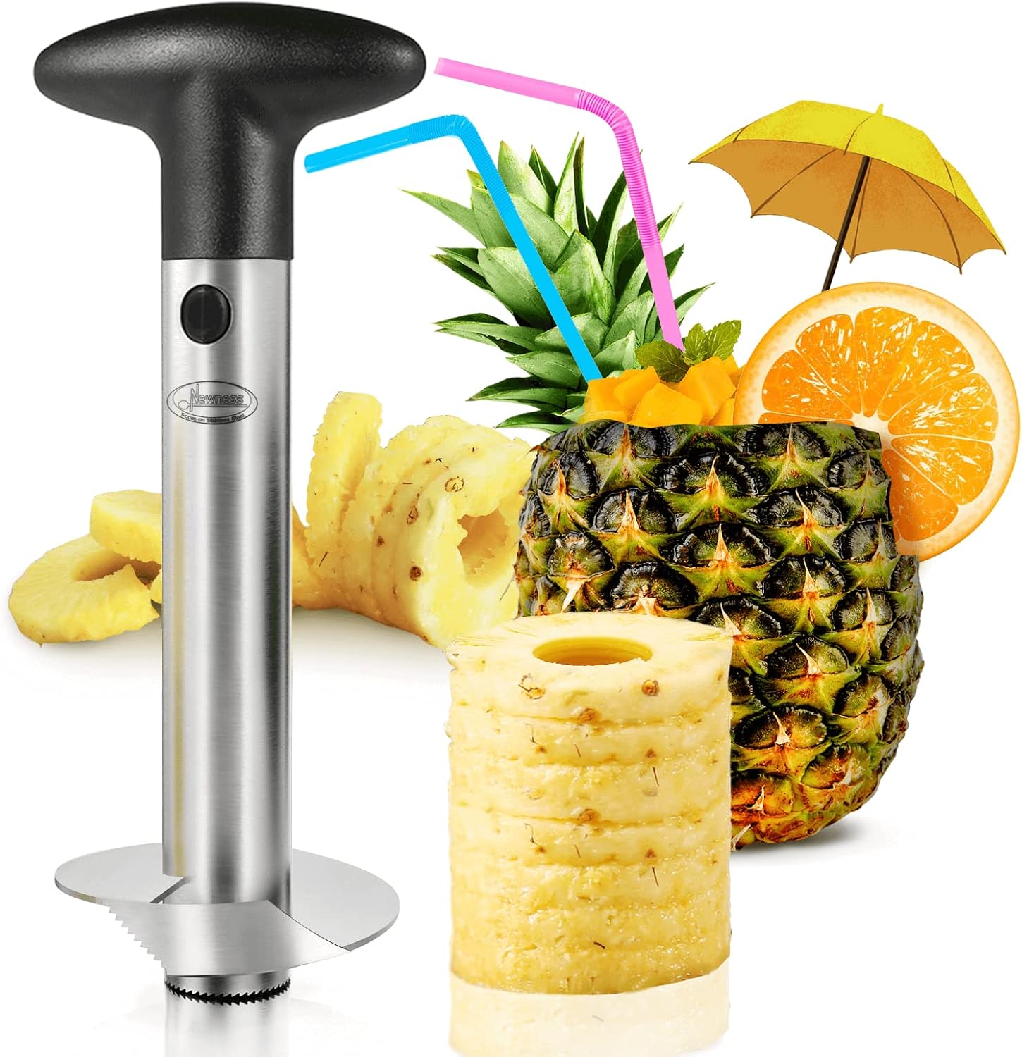 Certified Newness Upgraded Pineapple Corer Slicer — WeirdThingsToBuy weird find