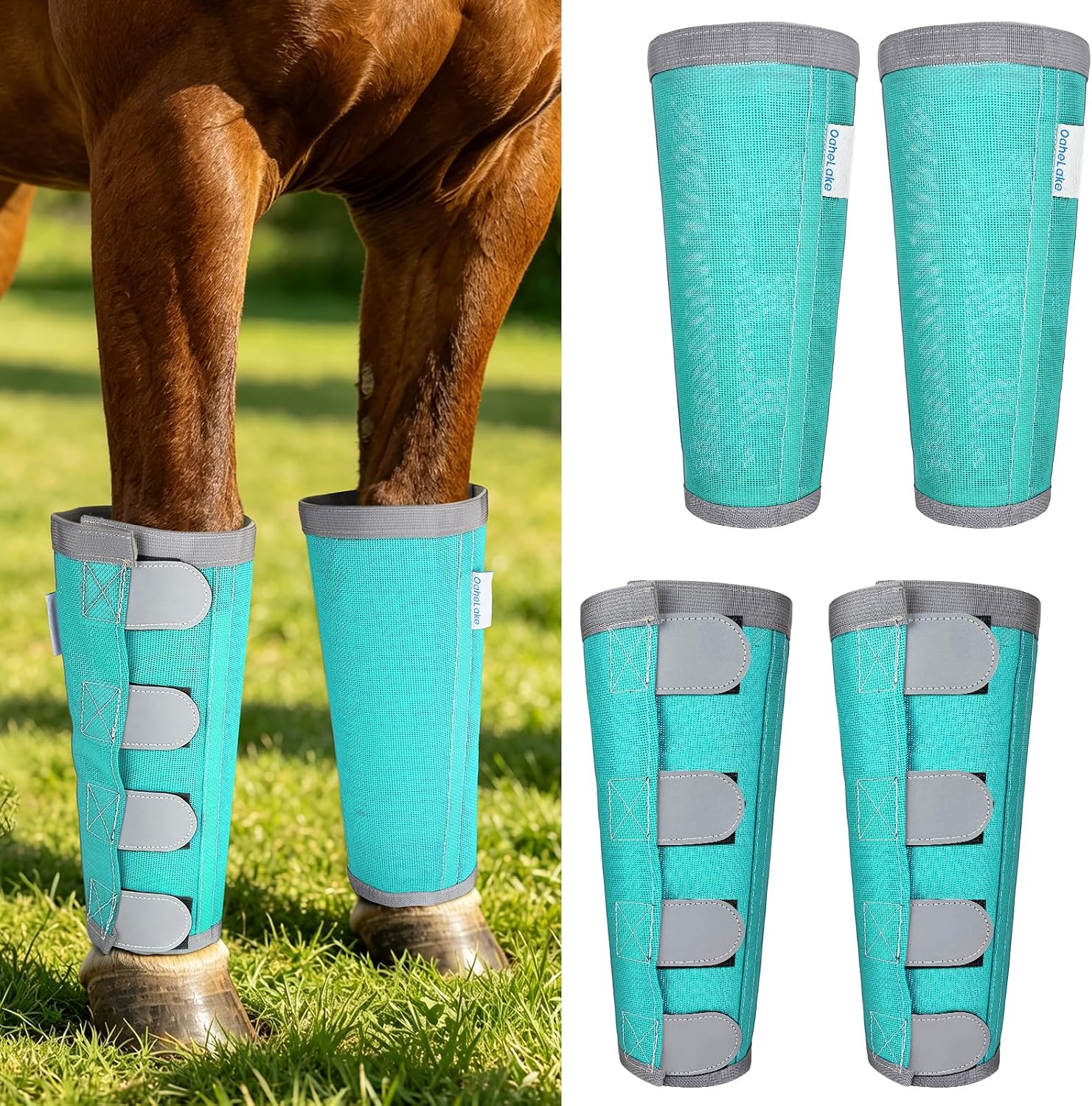 Certified Oahelake Reflective Horse Fly Boots — WeirdThingsToBuy weird find